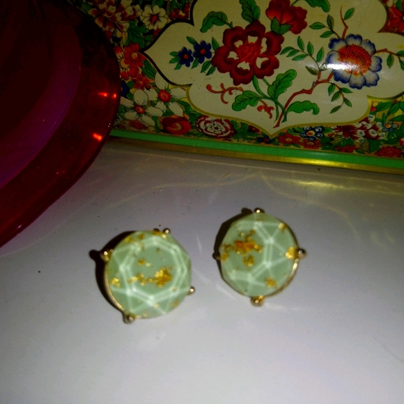Mint earrings